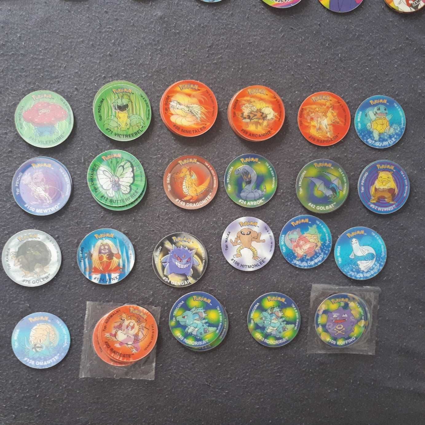 Pokemon Tazo2 set 1, set 2, flesz