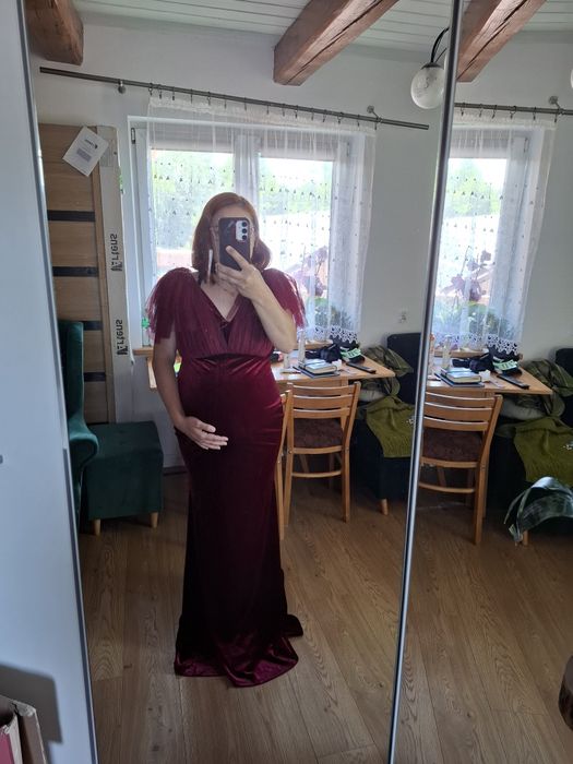 Sukienki ciążowe XL sesja