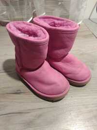 Buty ugg 25 rozmiar różowe zimowe ciepłe śniegowce dziecięce
