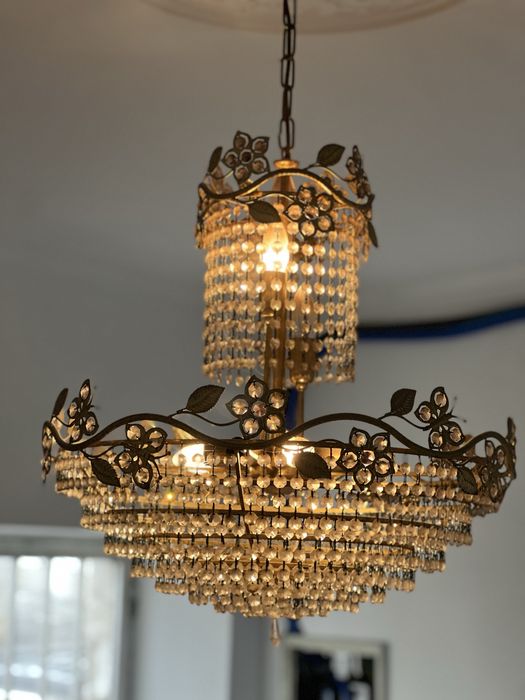 Lustre cristal vintage