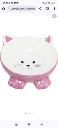 Trixie Керамічна миска "Котик" для котів