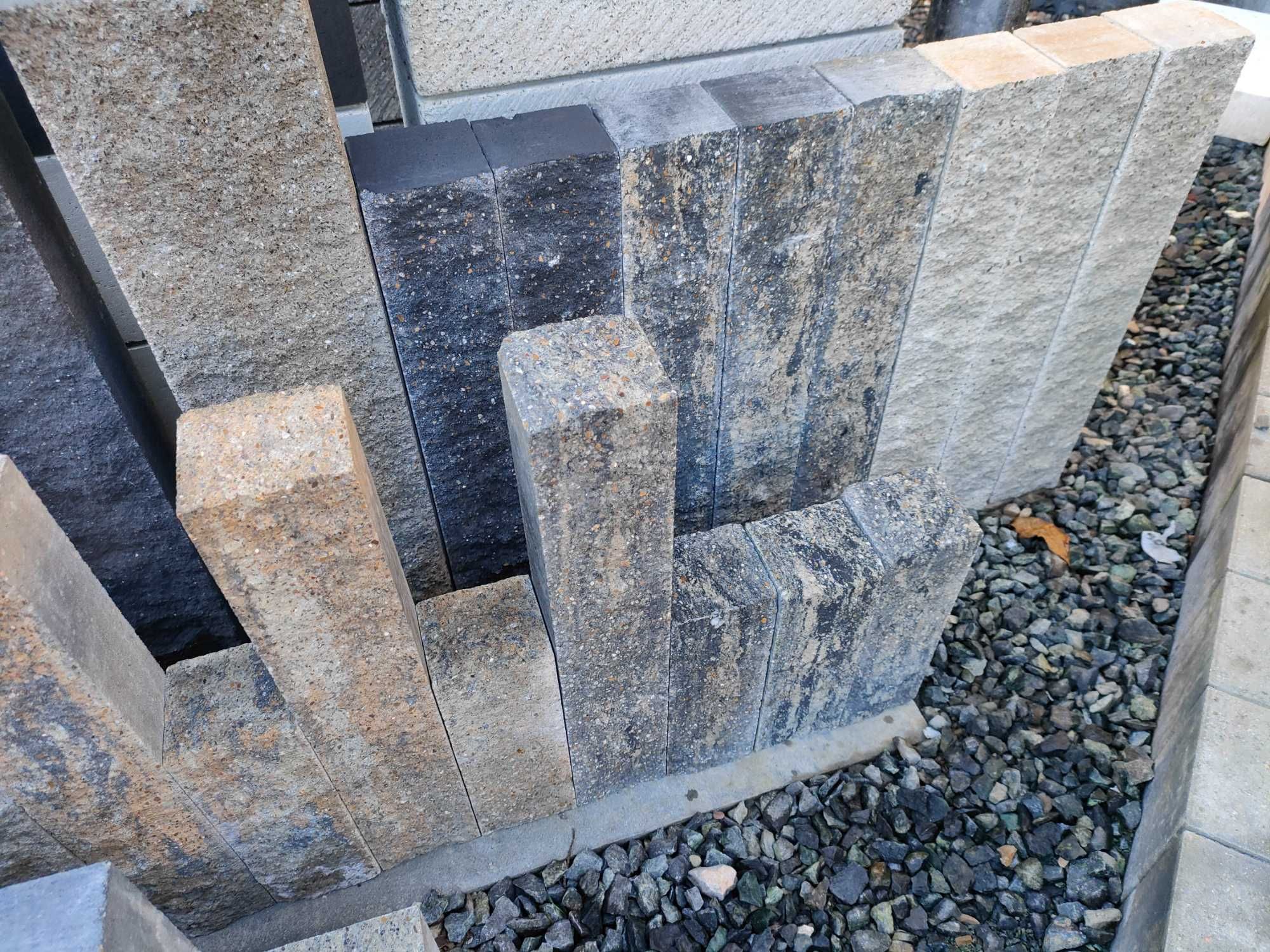 Palisada 60 cm palisady łupane kostka brukowa obrzeża beton