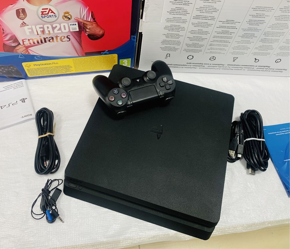 Sony Playstation 4SLIM 500Gb. + 30 ігор! Гарантія! Магазин!