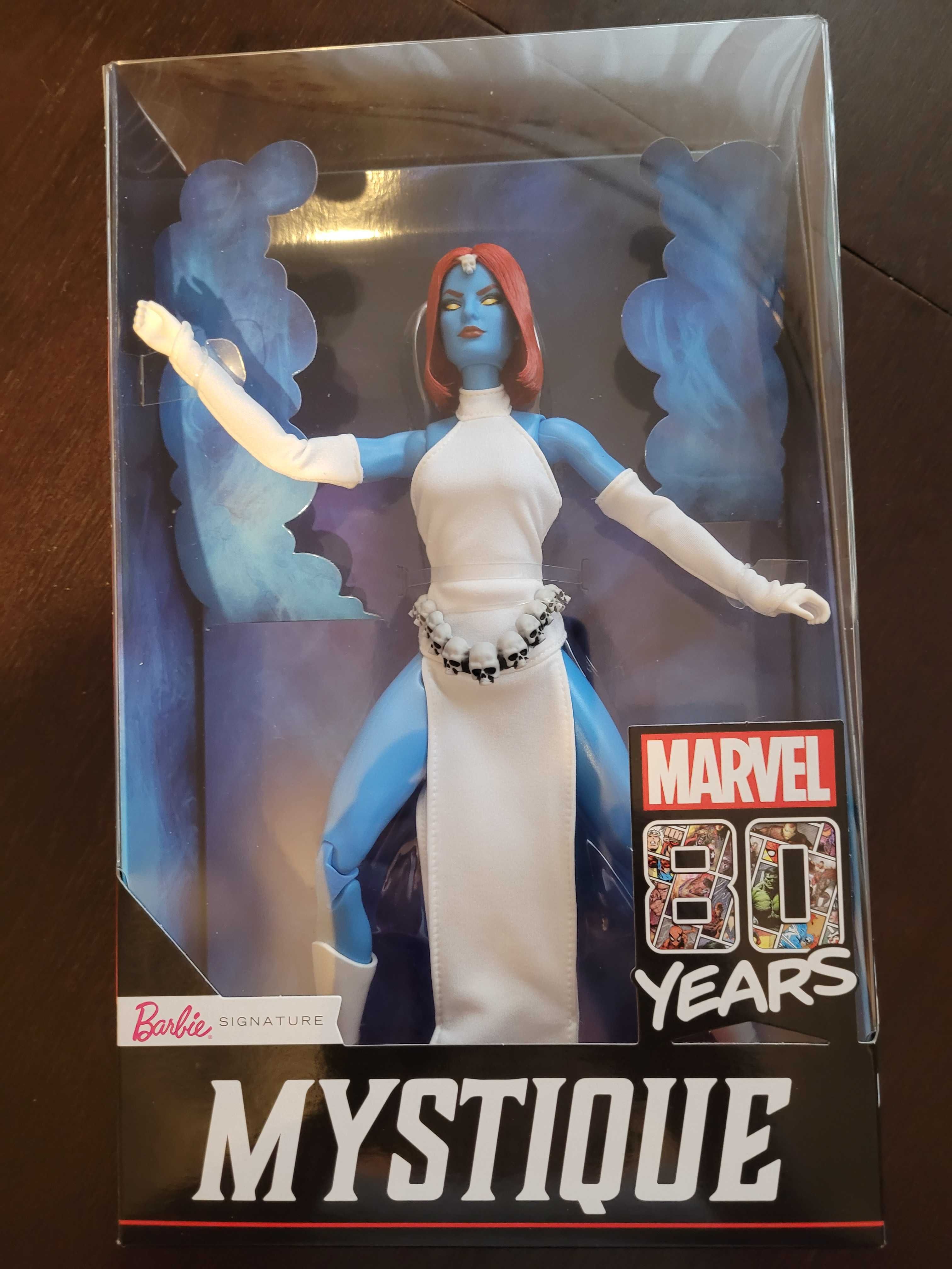 Lalka Barbie Marvel 80 Years Mystique NOWA