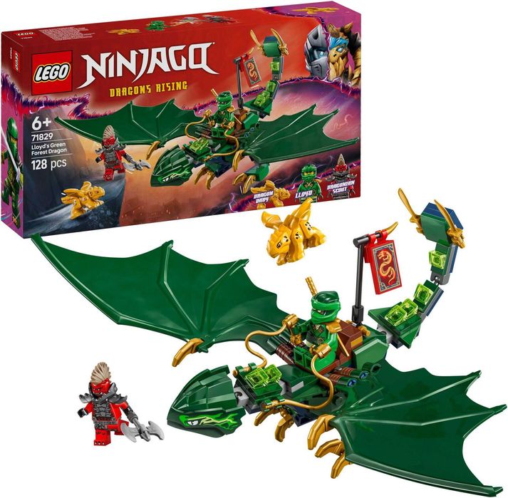 LEGO® 71829 Ninjago - Zielony leśny smok Lloyda