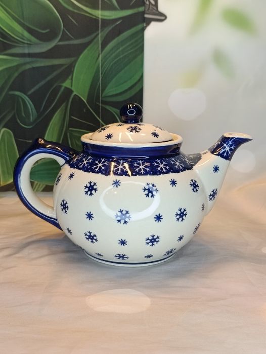 Czajnik imbryk ceramiczny duży 1,5L Ceramika Bolesławiec