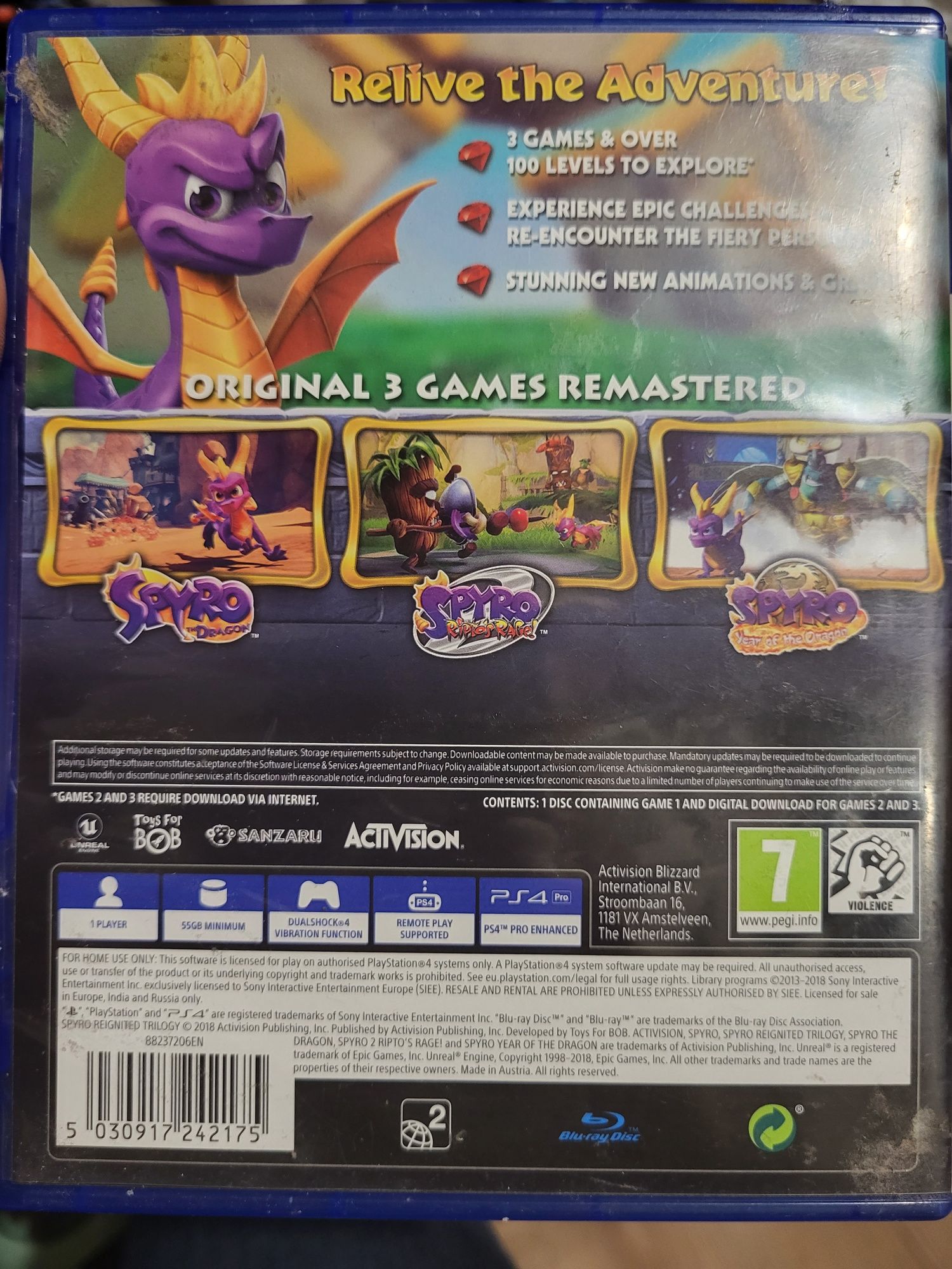 Gra na PS4 SPYRO