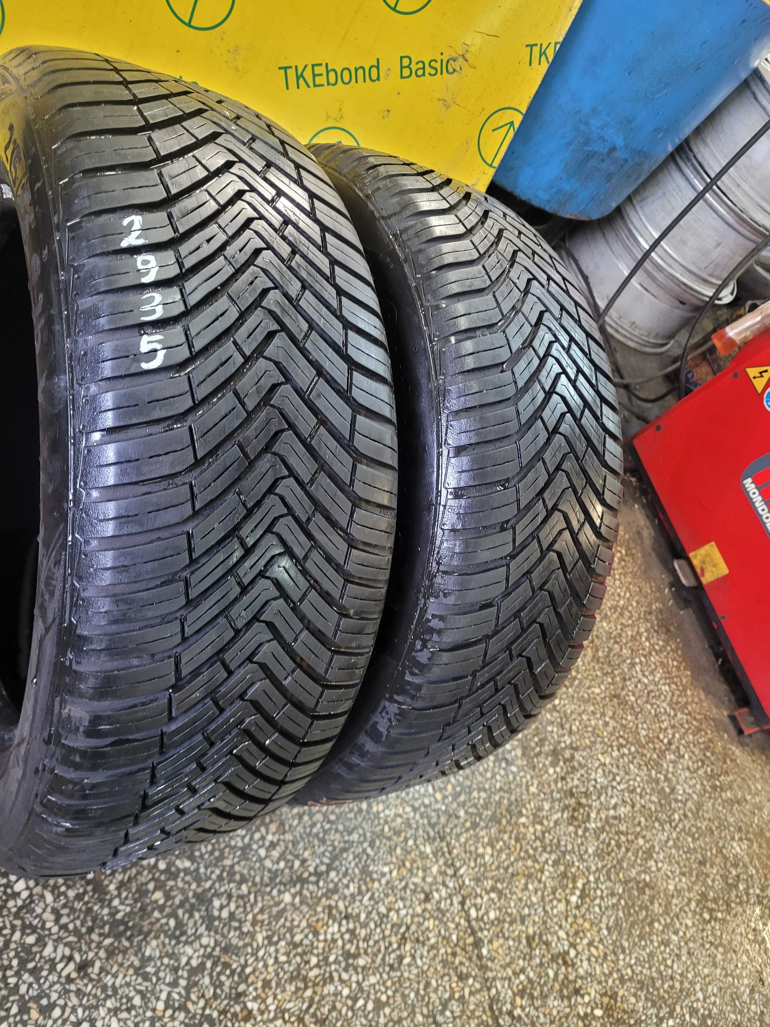 Opony Całoroczne 215/55R16 Continental AllSeasonContact 2szt Montaż