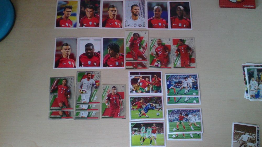 75 Cromos de Futebol Continente 2018