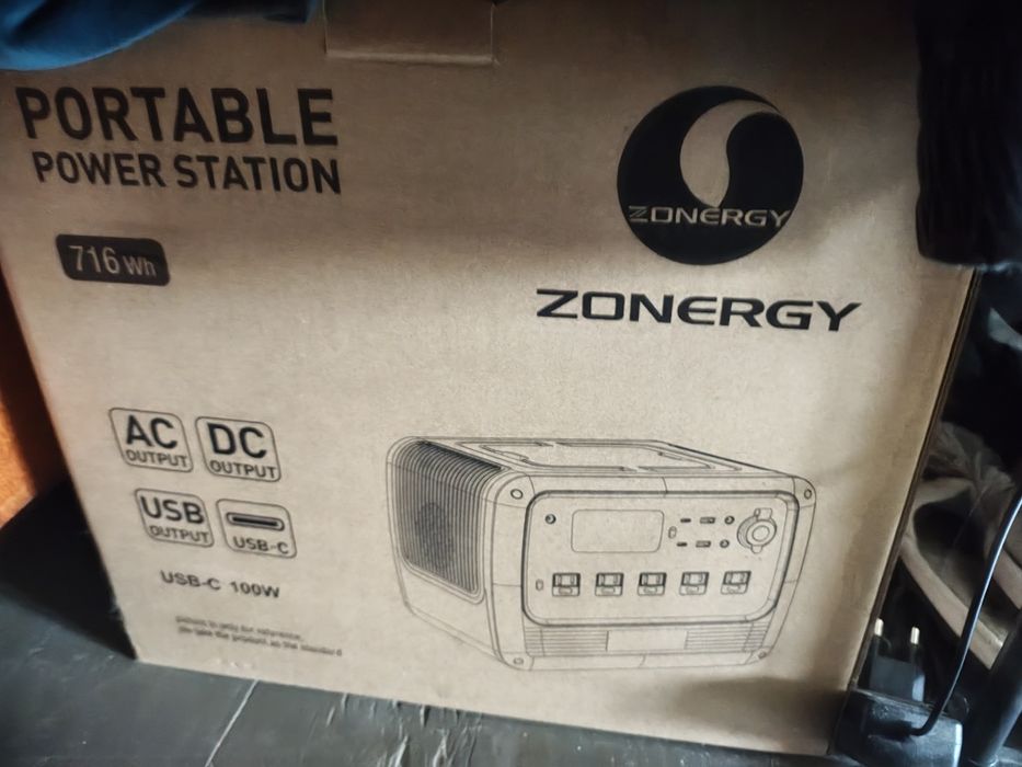 Зарядна станція Zonergy EB70 by Bluetti, 1000 Вт, 716 Вт*год