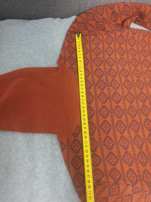 Golf sromberg,wełna, akryl