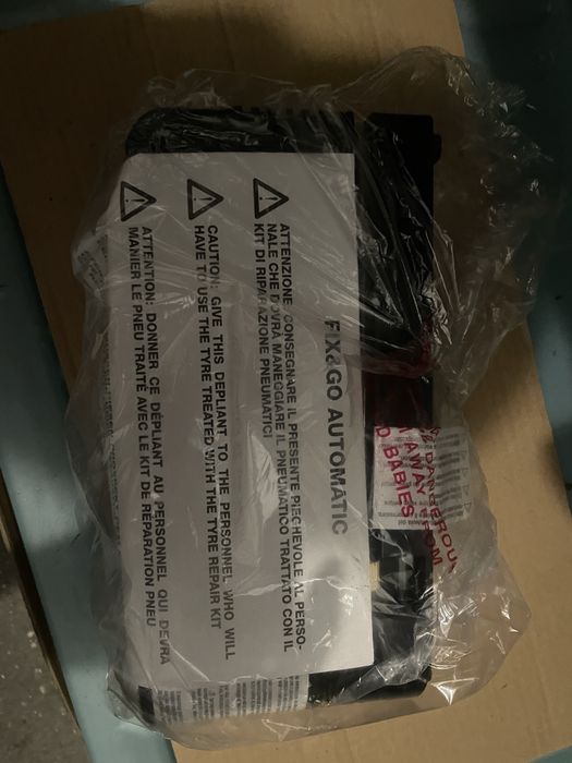 Mini compressor com espuma anti furo novo