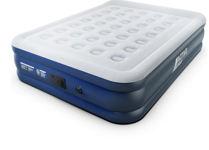 Materac dmuchany z pompką elektrycnza 203x152x56cm