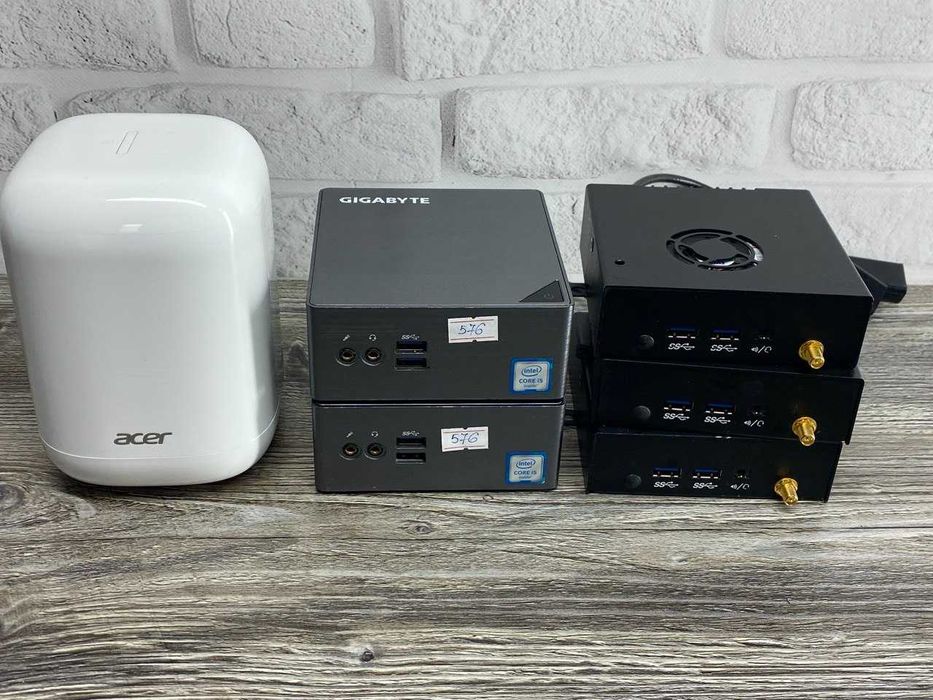 GIGABYTE i5-6200U/ Systium Technologies i5-5300U/ ACER REVO i3-5010U