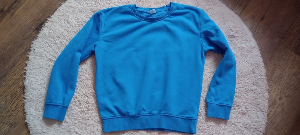 Little kids bluza ciepła niebieska 134