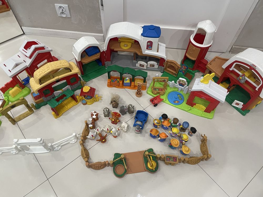 Farma interaktywna fisher price, wielki zestaw