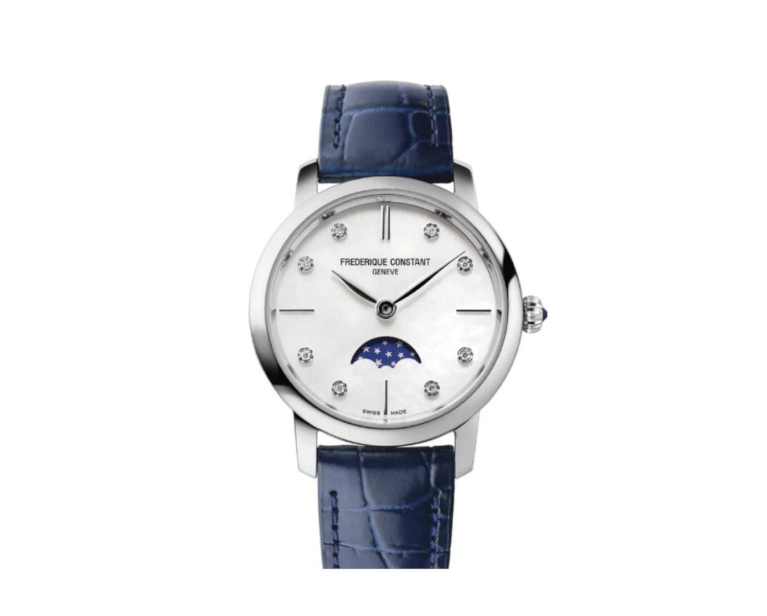 Frederique Constant Slimline Moonphase *DIAMENTY* cena reg. 4100,00PLN