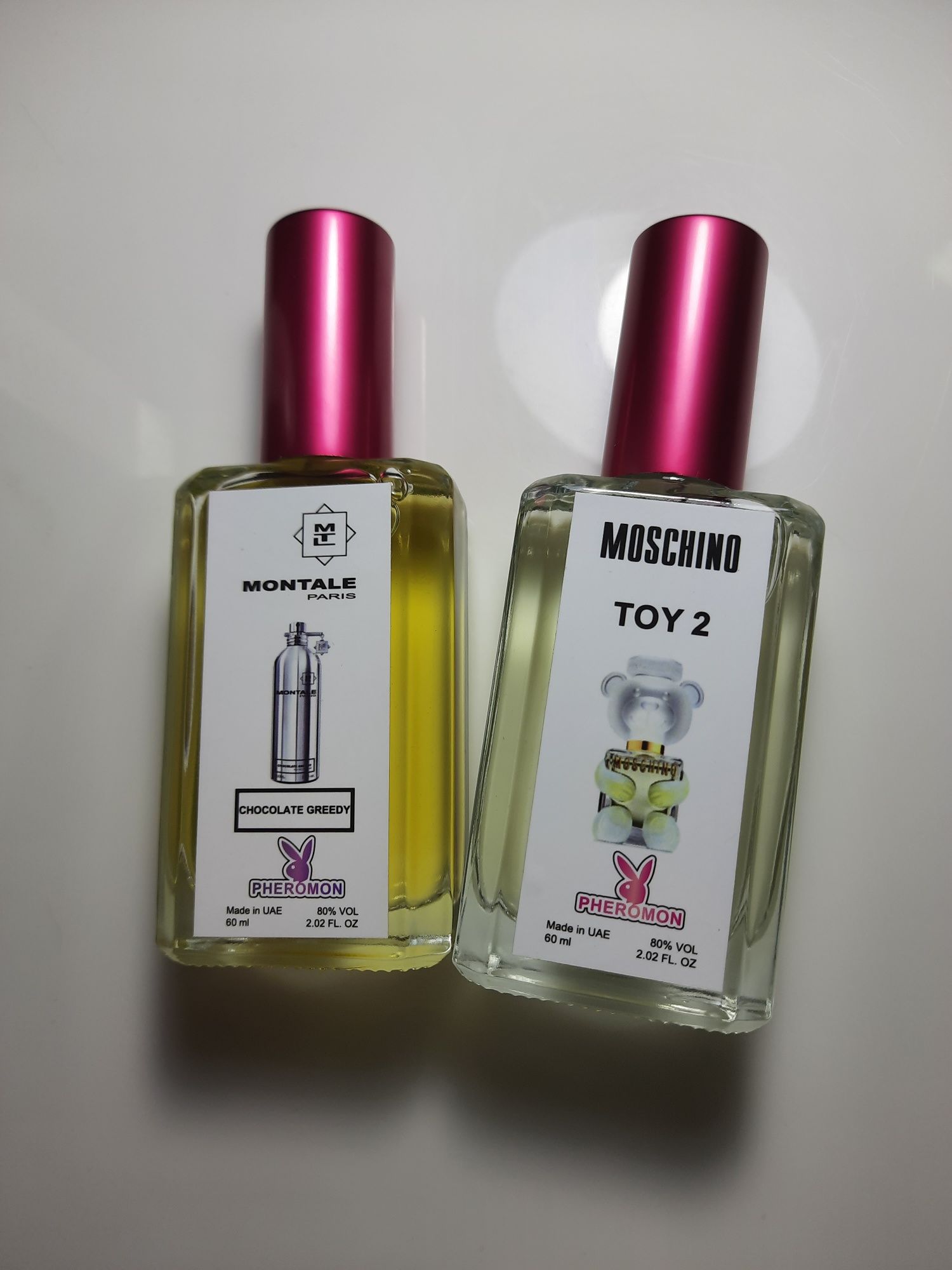 Парфуми Moschino TOY 2 та Montale Paris Chocolate Greedу