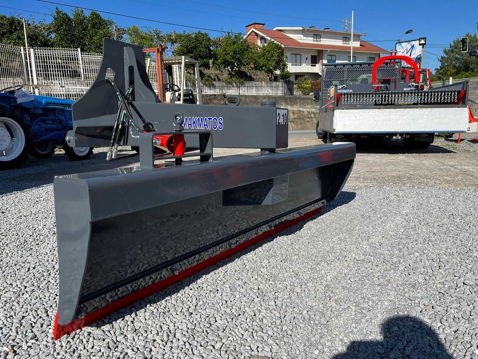 Rodo/Pá niveladora Hidráulica Reforçada 2.10m NOVO