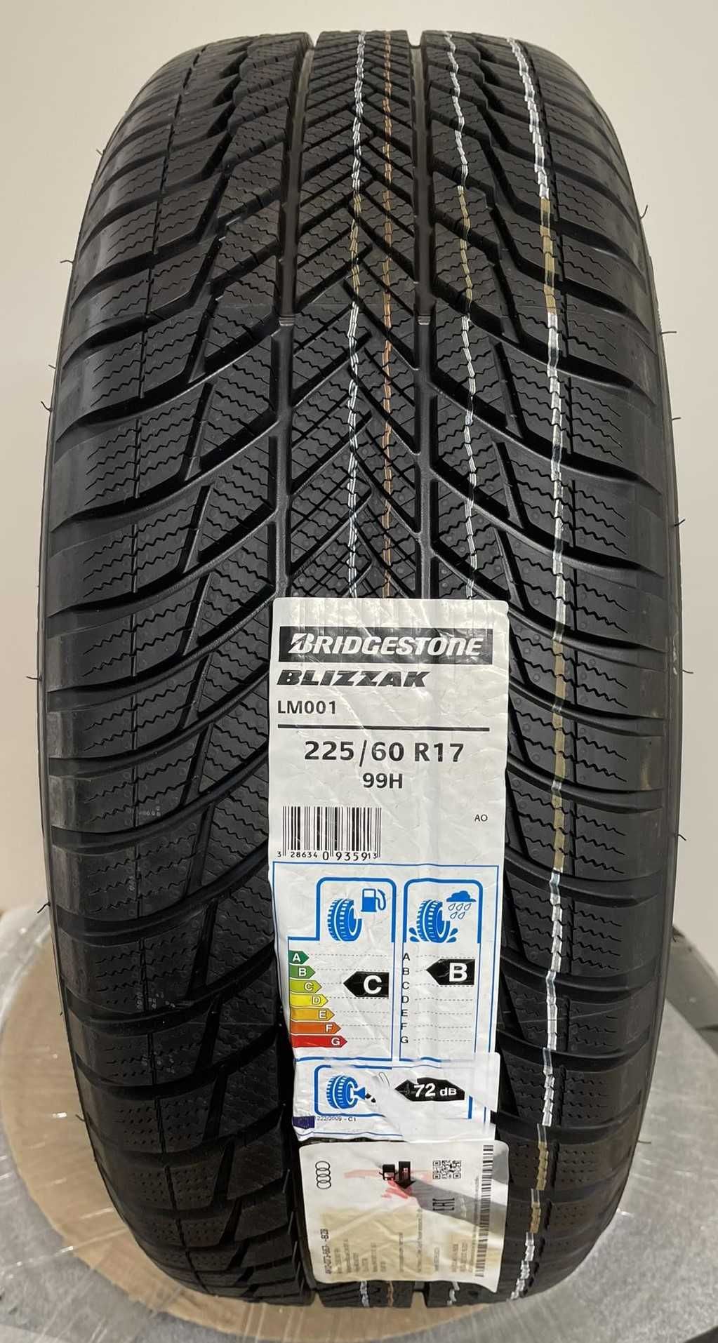 Oryginalne nowe koła 17" alufelgi + Bridgestone 225/60R17 AO zima (5)