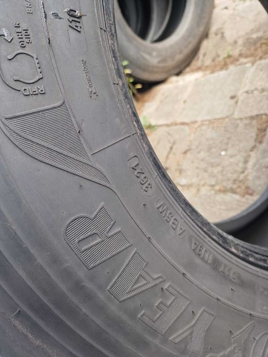 315/70R22.5 GOODYEAR FUELMAX S używana opona przód prowadząca