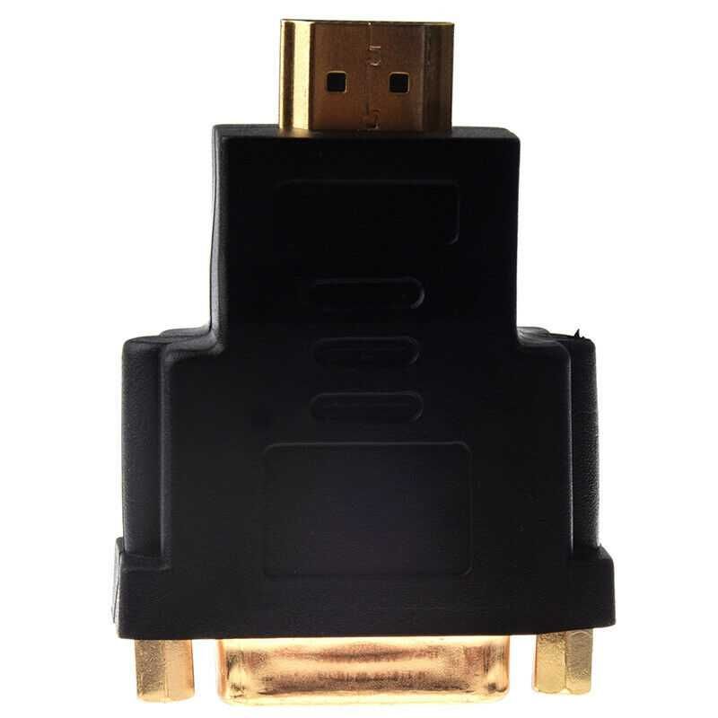 Adaptador DVI (24+1 Pinos) Fêmea para HDMI Macho