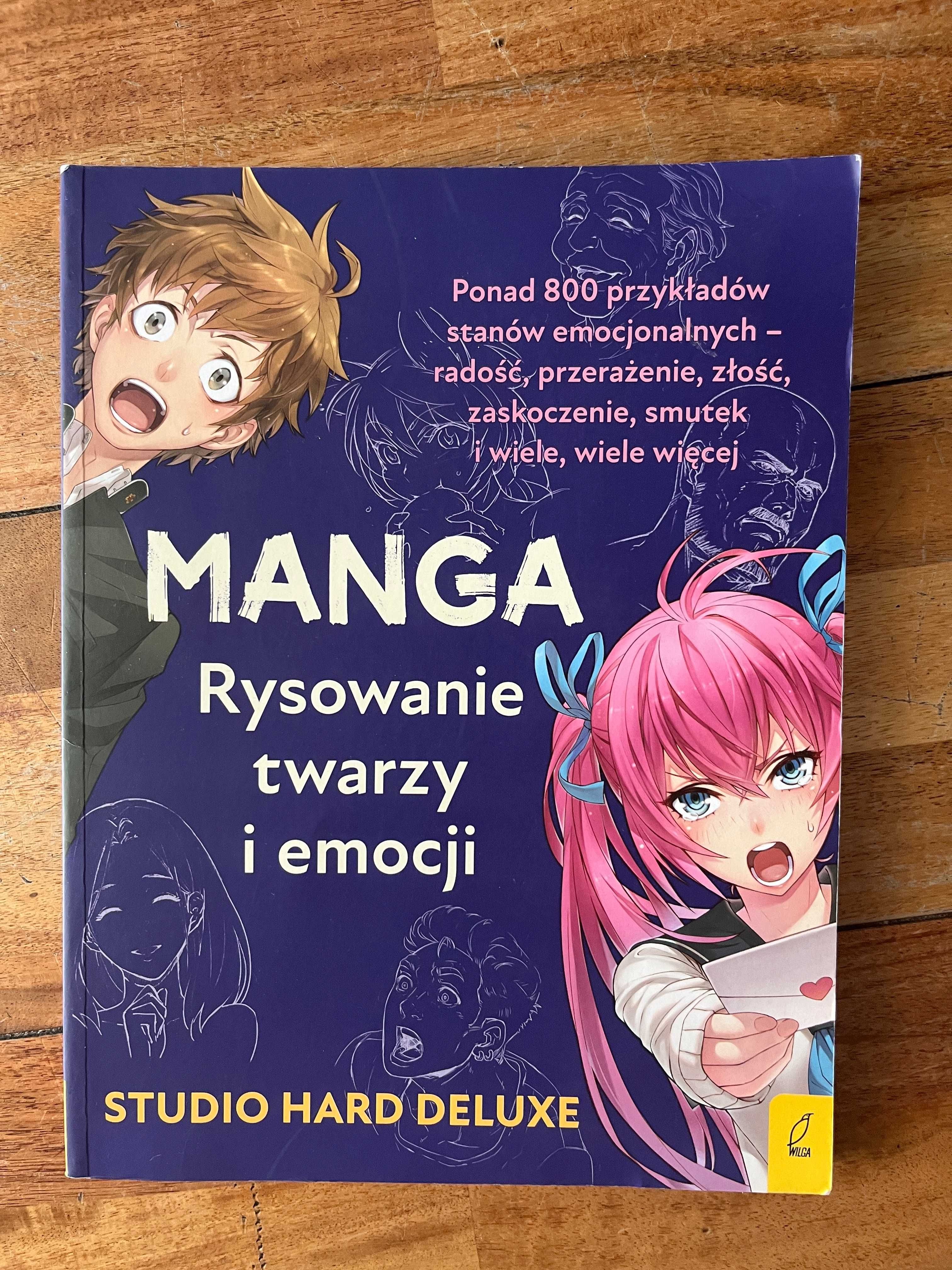 Rysowanie twarzy i emocji. Manga. Nauka rysunku.