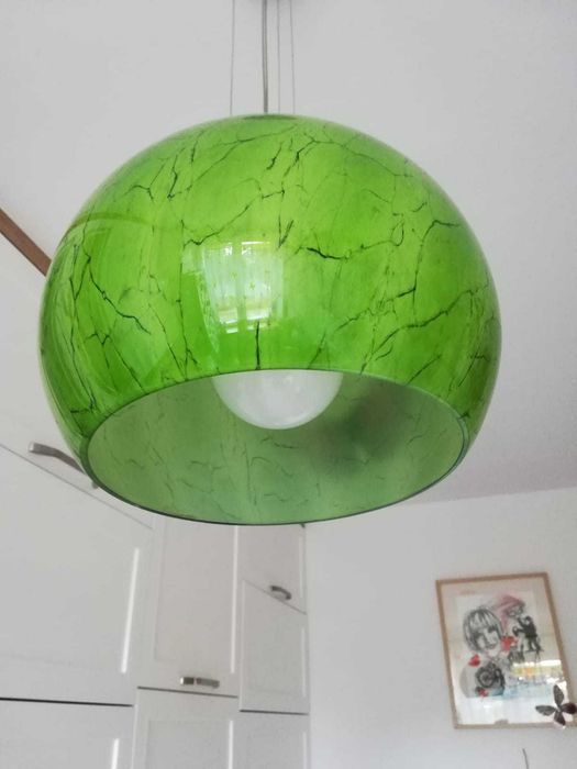 lampa sufitowa szklana