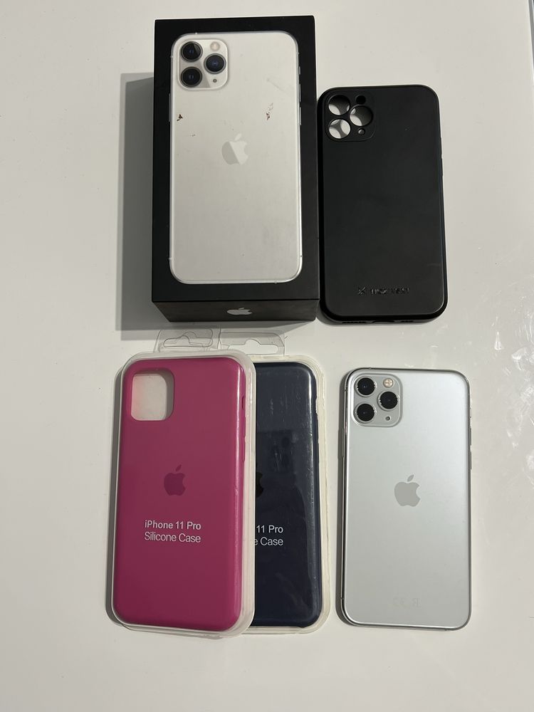 Iphone 11 pro srebrny silver