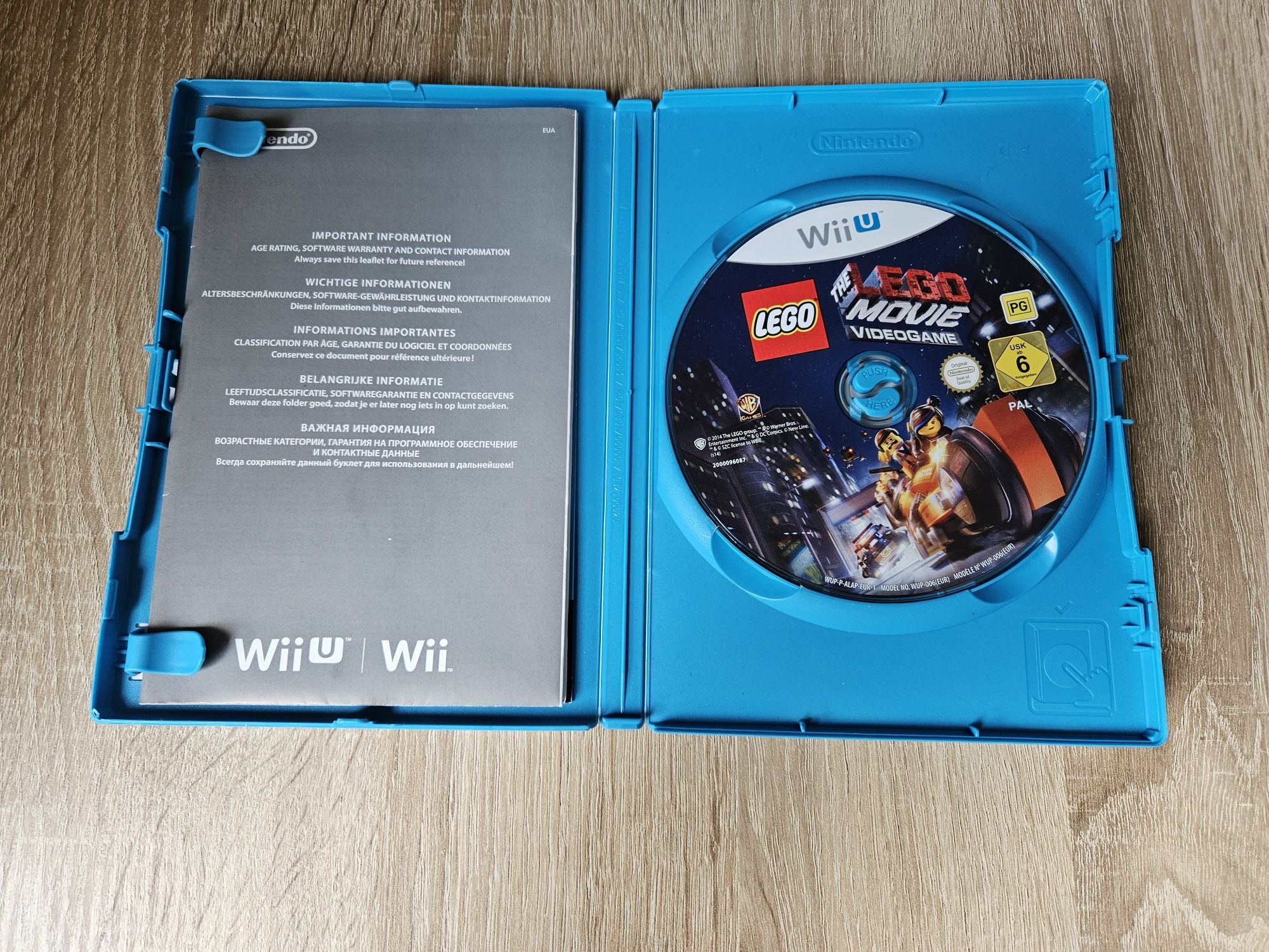 Gra Lego The Movie VideoGame Nintendo Wii U