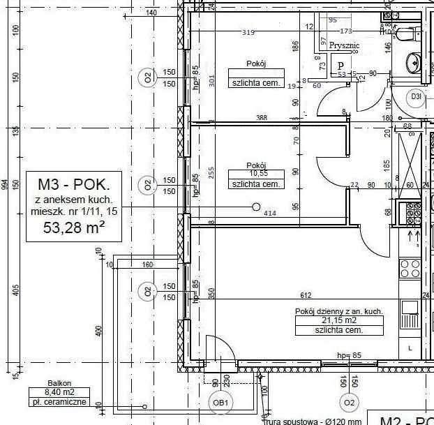 Słoneczne 3-pokojowe mieszkanie w Fordonie