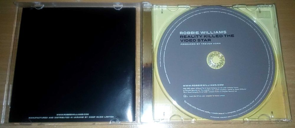 Robbie Williams "Reality killed the video star"