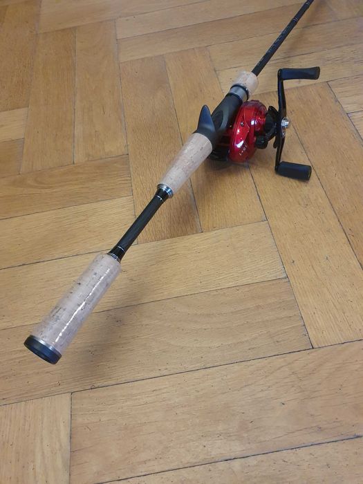 Piękna wędka zestaw castingowy osprzęt FUJI 210 cm 5-20g cast