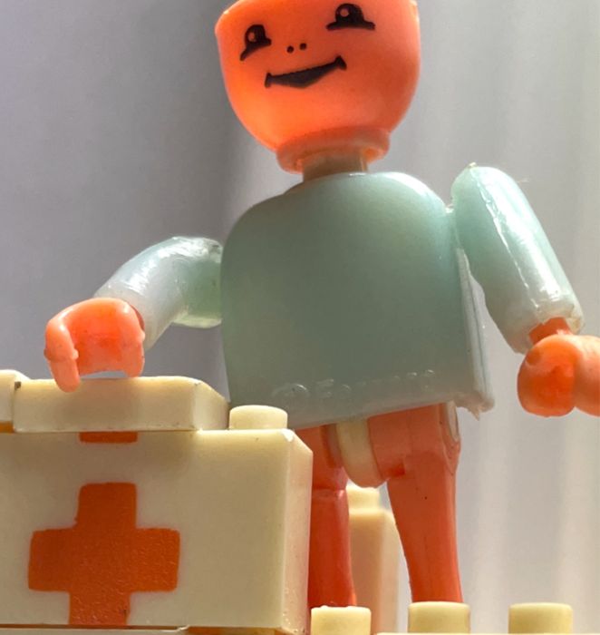 Stare klocki LEGO konstrukcyjne z lat 60’-70’ ponad 2kg zabawy VINTAGE
