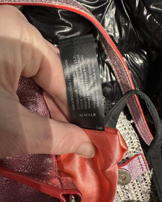 Tous Torebka Amaya różowa torebka torba Tous