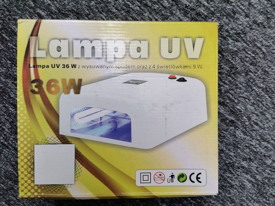 Lampa UV do paznokci hydrydowych 36W