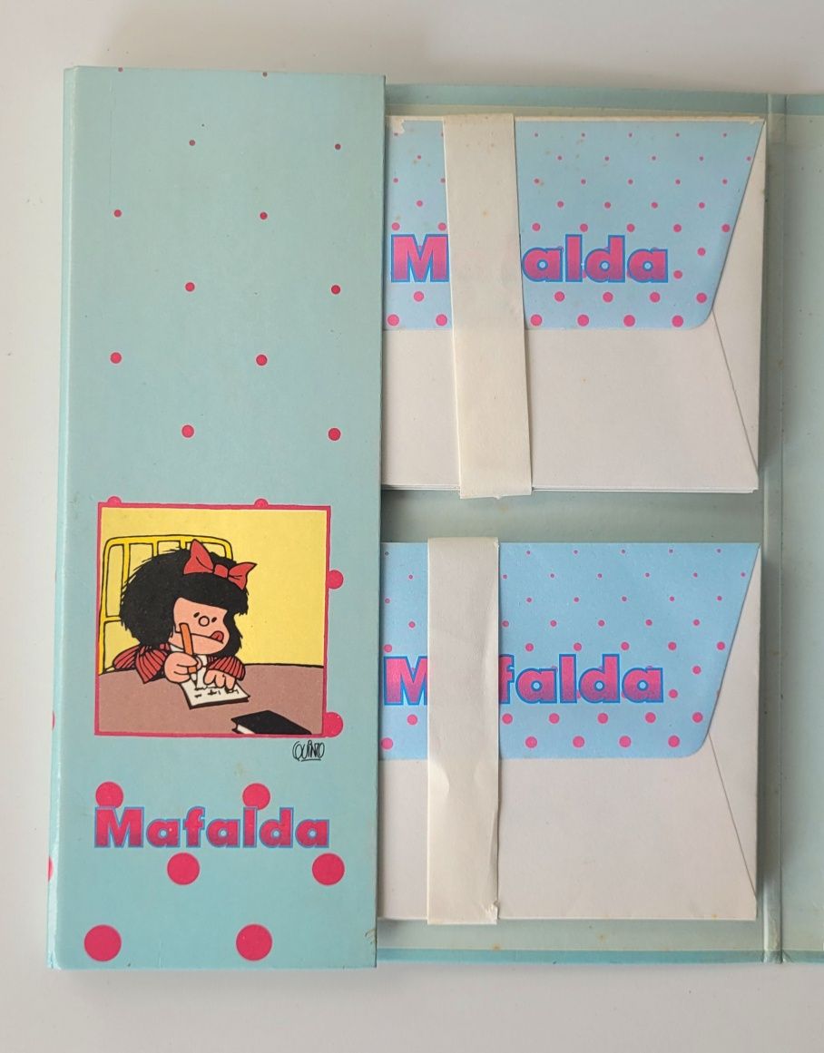 Kit envelopes + papel de carta -  Mafalda