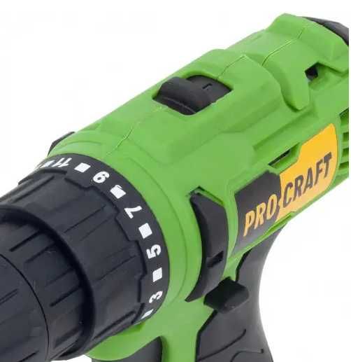 Аккумуляторный шуруповерт Procraft PA-12Li COMPACT (12В, 2 АКБ)