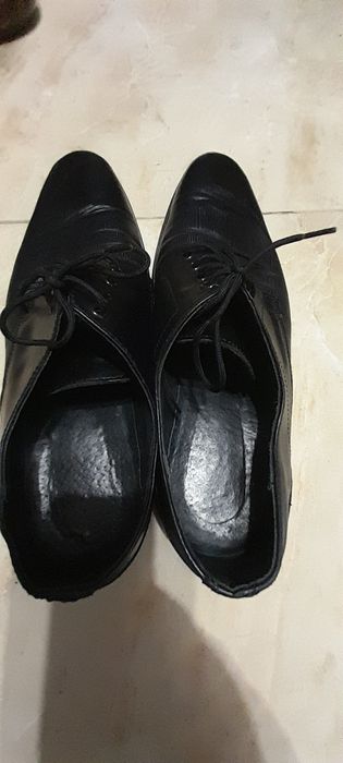 Buty męskie młodzieżowe polskie skóra 39/40