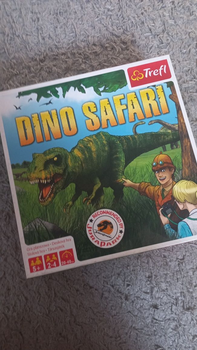 Gra planszowa Dino Safari Trefl jak nowa