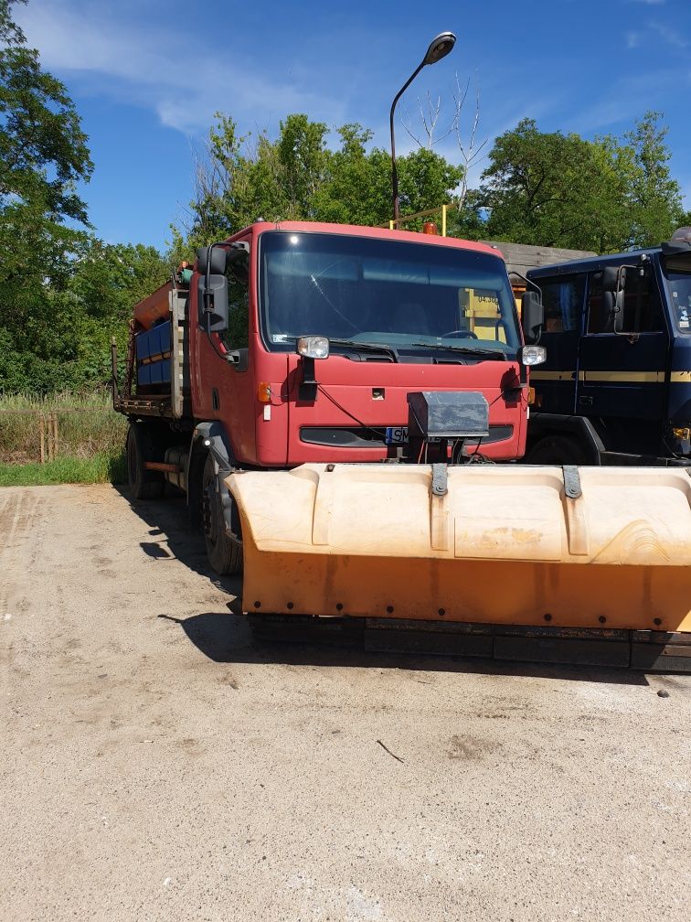 Renault Premium WYWROTKA +pług do śniegu +piaskarka