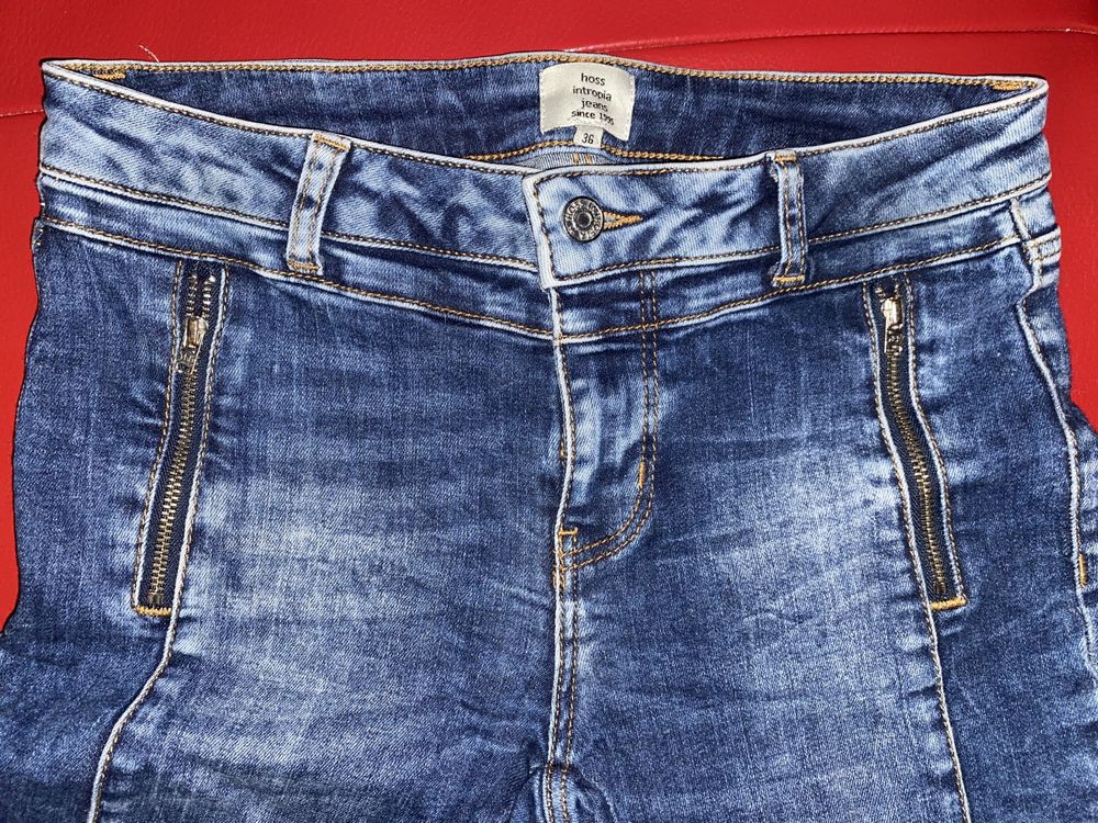 Spodnie, jeansy, hoss intropia jeans
