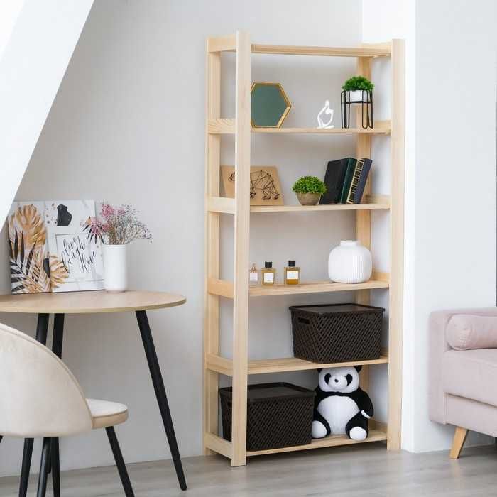 Деревянный стеллаж Єтажерка Стелаж дерев'яний  Поличка з дерева