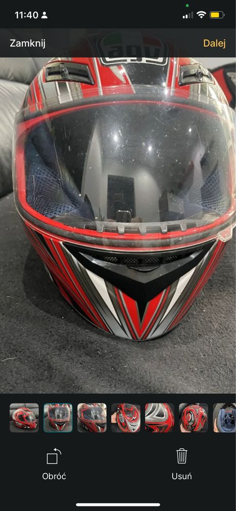 Kask motocyklowy AGV K-3, rozmiar S (55-56)