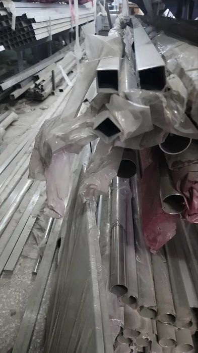 Труба профильная (квадратная) / круглая, НЕРЖАВЕЮЩАЯ / ЧЁРНАЯ