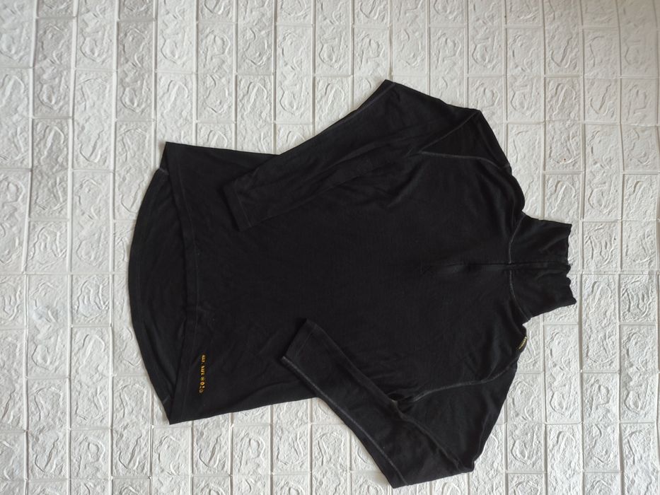 Bluzka bluza Devold XL czarna merino protection safe trudnopalna lenzi