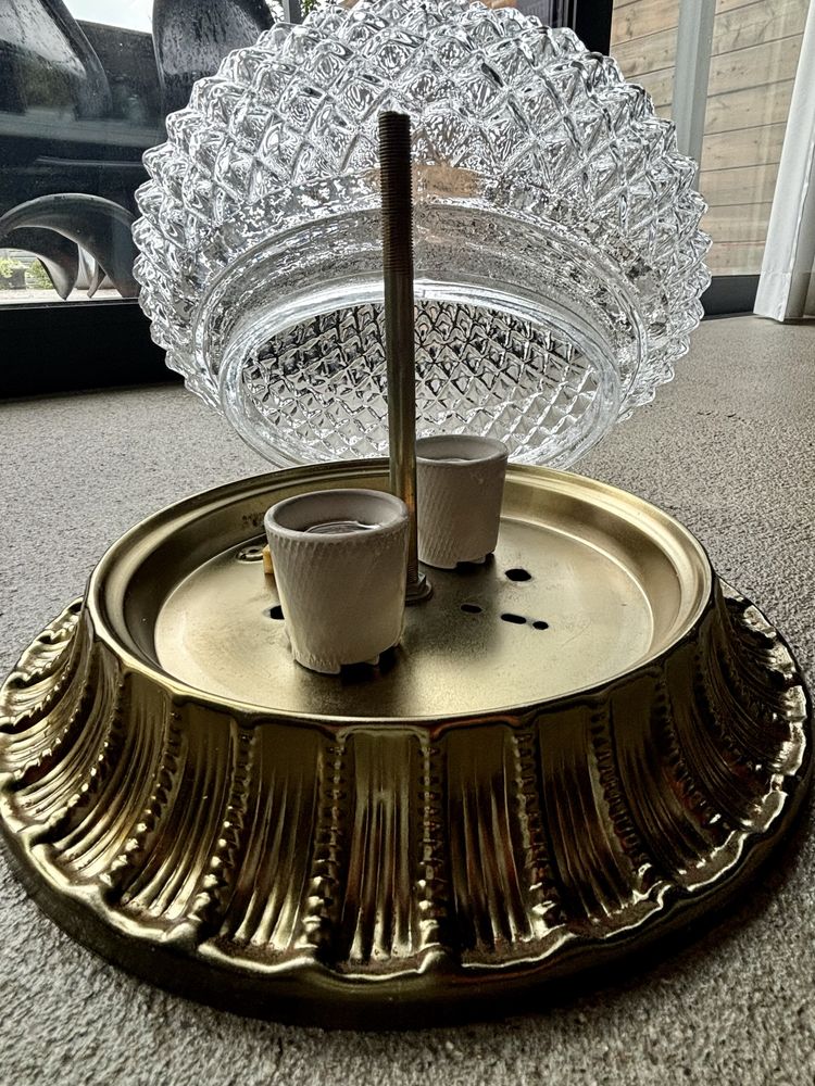 Vintage Plafon Kinkiet RZB Leuchten design Helena Tynel Niemcy 1970te