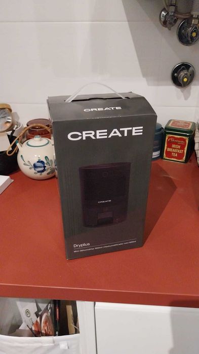 Mini Desumidificador CREATE DRYPLUS | 600 ml - Preto