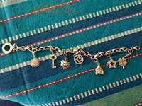 Pulseira Giorgio Martello com 7 lucky charms