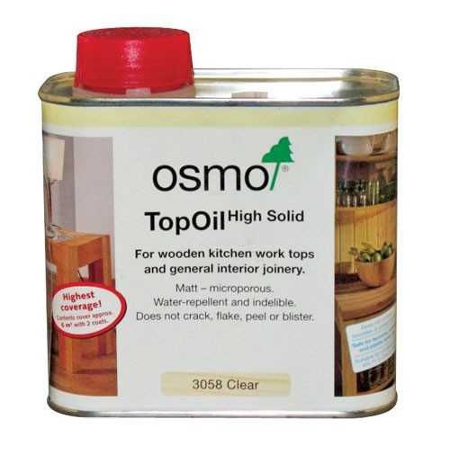 Защитное масло для столешень и мебели Top Oil (Osmo, Германия)